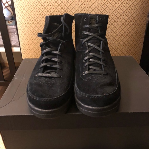 jordan retro 2 decon black